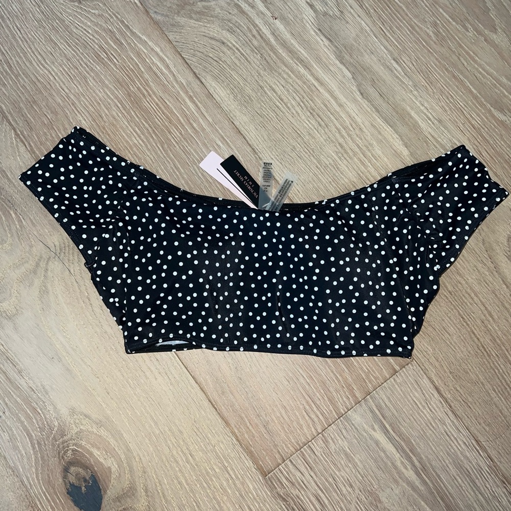 brand new victoria secret small off the shoulder bikini top